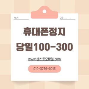 폰정지