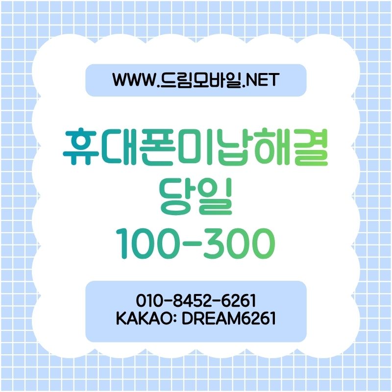 휴대폰대납 실전 활용법