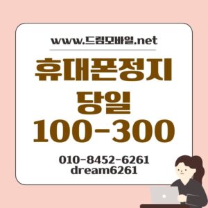 휴대폰정지