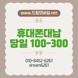 휴대폰대납